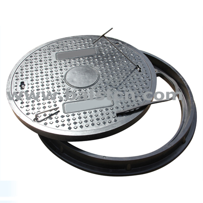 manhole cover with rubber gasket