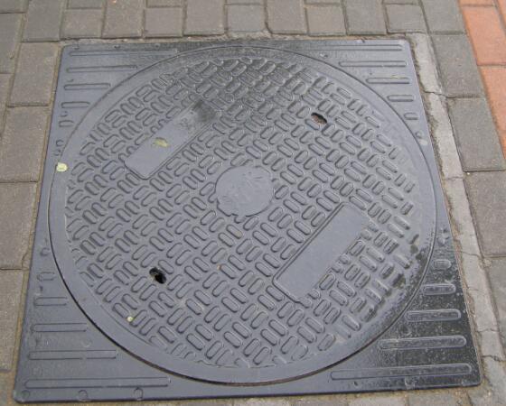 water sewage manhole cover