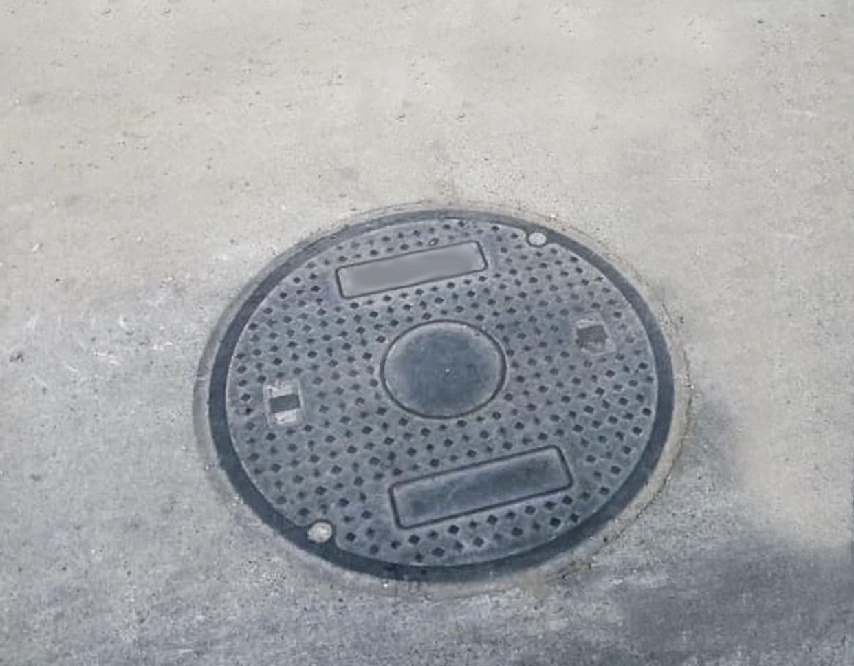 resin manhole cover